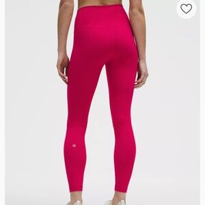 Lululemon Athletica Bright Pink Leggings